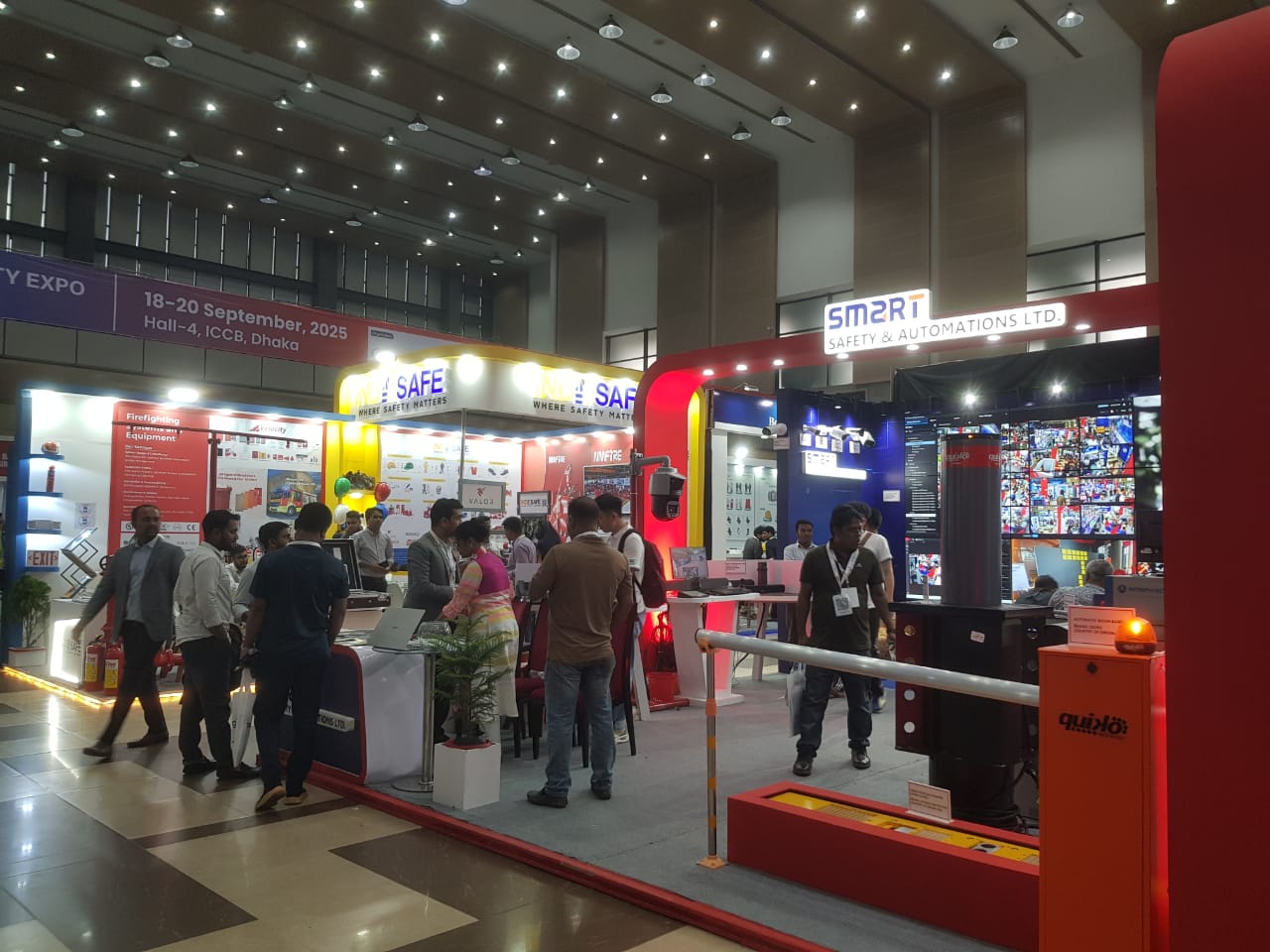 সফল ব্যবসায়িক নেটওয়ার্কিং ও অংশীদারিত্ব গড়ে শেষ হলো ‘ইন্টারন্যাশনাল সিকিউরিটি অ্যান্ড সেফটি এক্সপো’